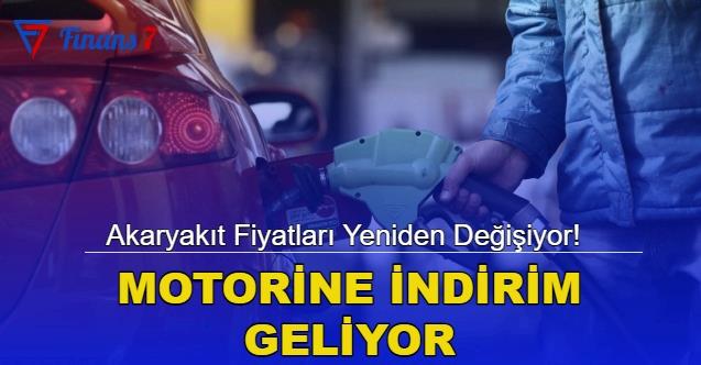 Akaryak T Fiyatlar Yeniden De I Iyor Motorine Ndirim Geliyor Finans