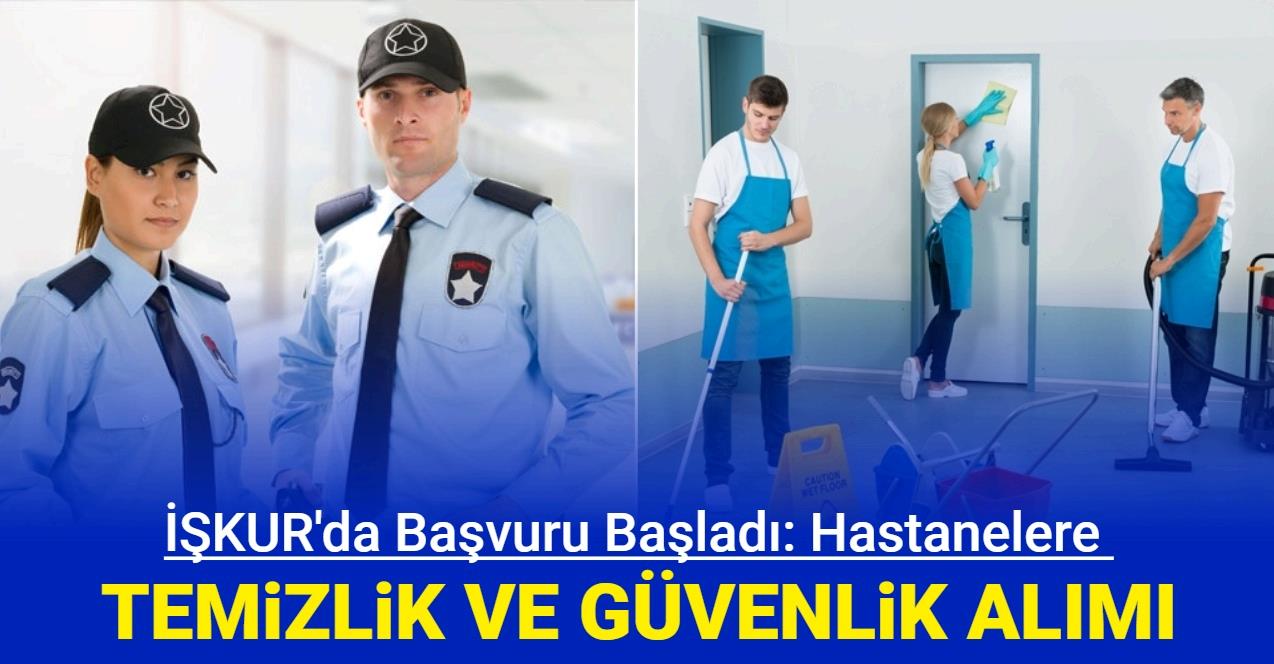 Kur Duyurdu Hastanelere Temizlik Ve G Venlik G Revlisi Al M