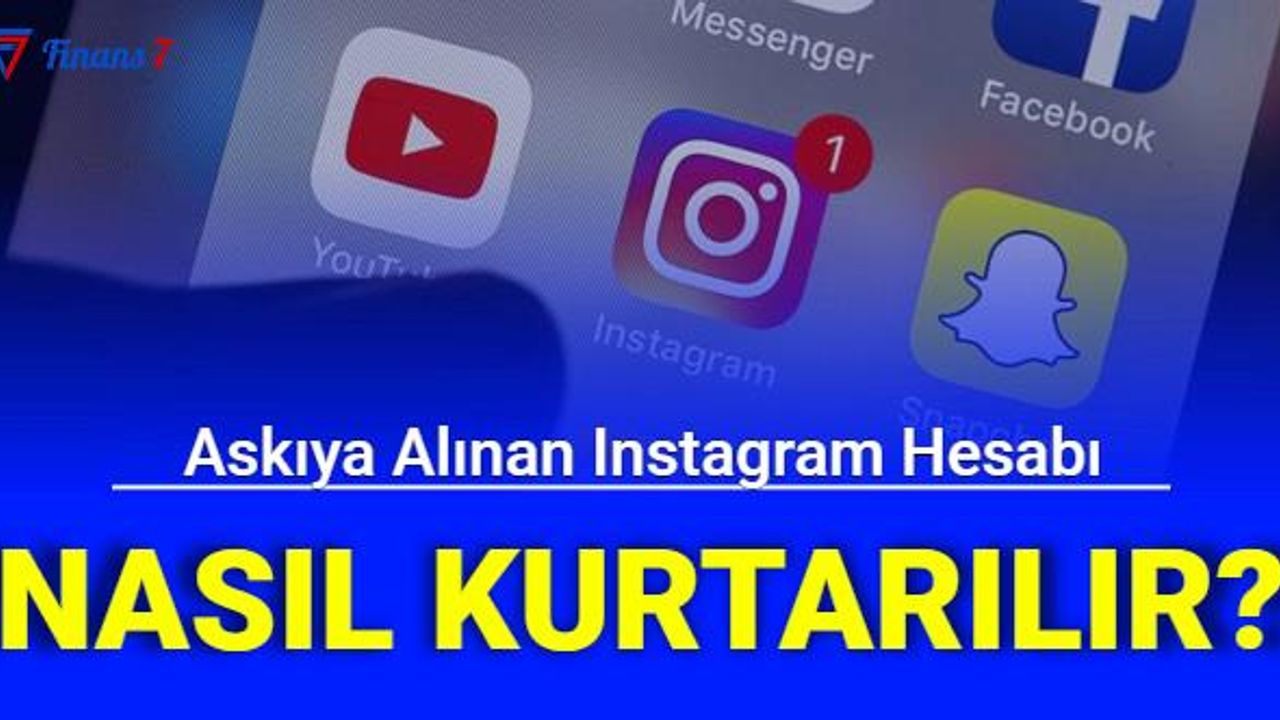 İnstagram Hesabı Askıya Alındı Ne Demek, Askıya Alınan Hesap Kurtarma Nasıl Yapılır, Açılır? İşte İnstagram İletişim help.instagram.com Form