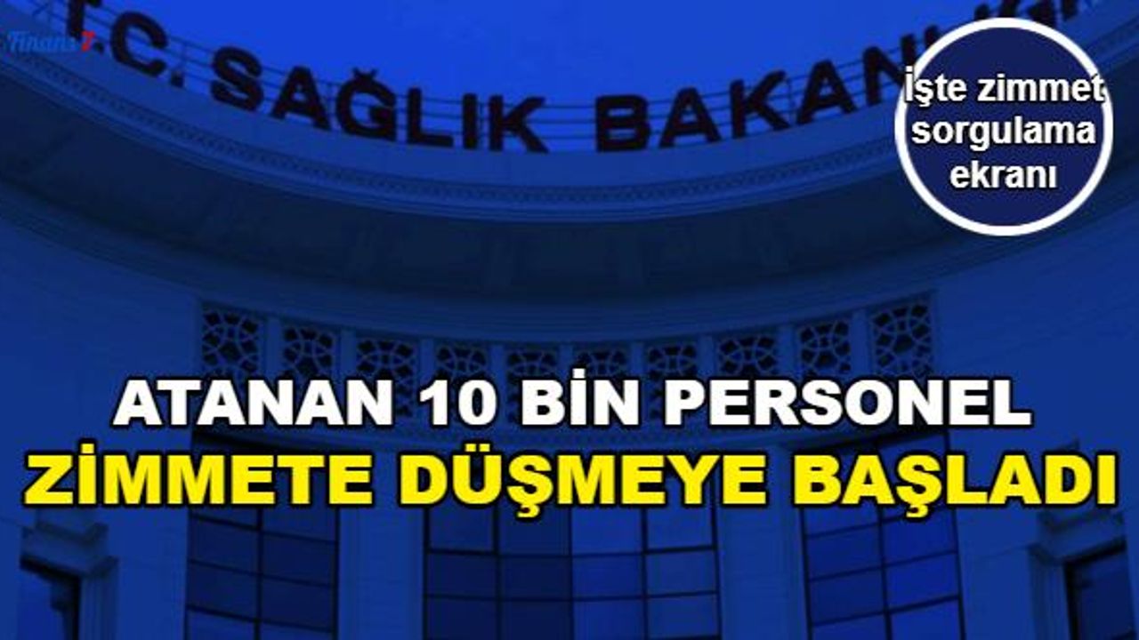 KPSS 2022/5 Sağlık Personeli Alımı Zimmet Duyurusu Yayımlandı: İşte ÇKYS Zimmet Sorgulama