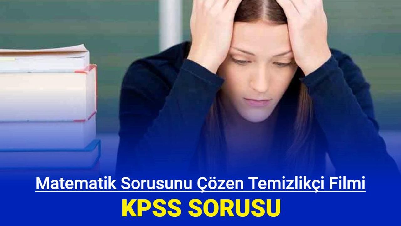 KPSS film sorusu: Matematik sorusu çözen temizlikçi hangi film?