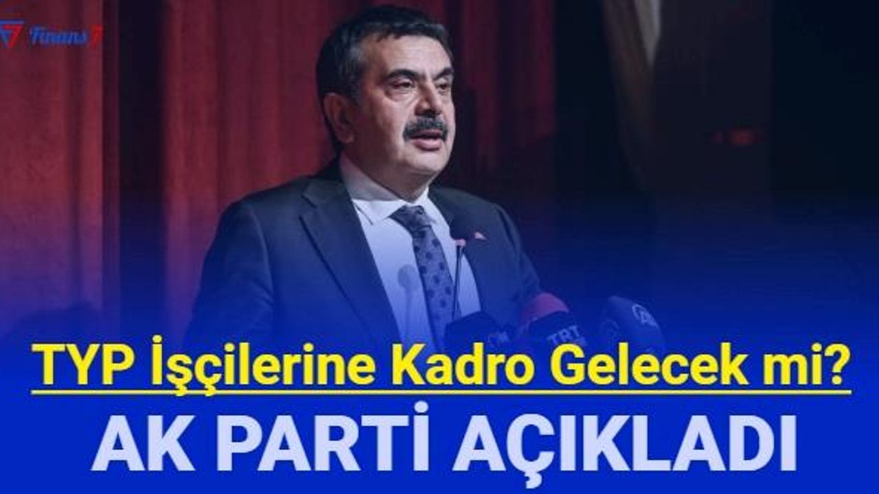 Okullara TYP temizlik görevlisi alımı: AK Parti'den son dakika kadro açıklaması geldi 2024