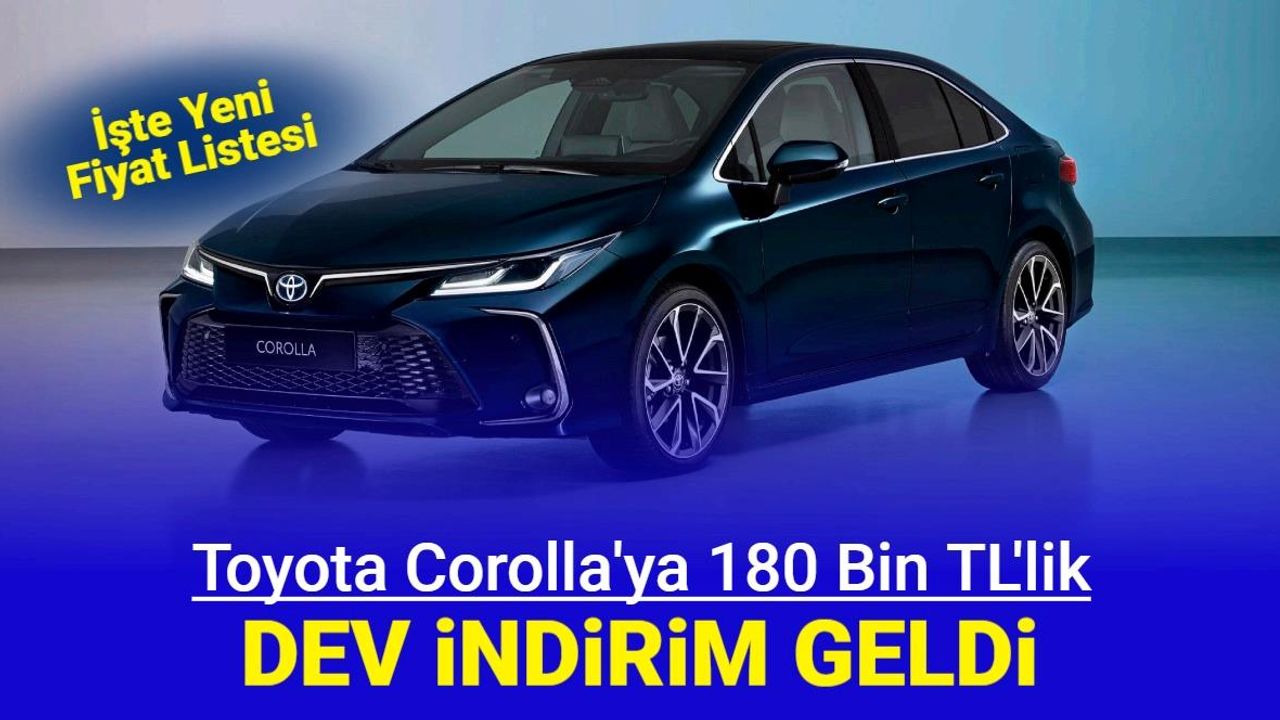 Toyota Ocak 2024 fiyat listesi: Corolla, Yaris, Camry, Hilux, CHR fiyatları ne kadar oldu?