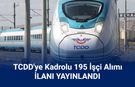 TCDD 195 sürekli işçi alımı yapacak