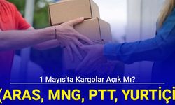 1 Mayıs'ta kargolar açık mı? (Aras, MNG, Yurtiçi Kargo ve Trendyol Express)