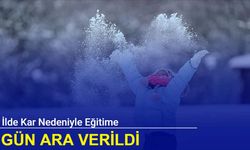 12 ilde kar nedeniyle eğitime ara verildi