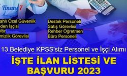 13 Belediye KPSS'siz şoför, büro personeli, temizlik görevlisi alımı başladı: İşte ilan listesi ve başvuru