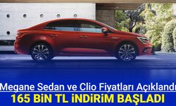 165 bin TL indirim kampanyası geldi: Renault Megane Sedan ve Clio mayıs ayı fiyat listesi belli oldu