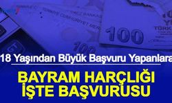 18 Yaşından Büyük Başvuranlara Bayram Harçlığı (Başvurusu Nasıl Yapılır e Devlet 750 TL)