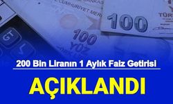 200 Bin TL'nin 32 ve 92 Günlük Faiz Getirisi Hesaplandı: İşte Bankaların Mevduat Faizleri ve En Yüksek Faizi Veren Banka