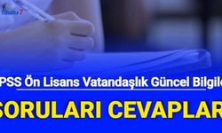 2022 Ön Lisans KPSS Vatandaşlık Güncel Bilgiler Anayasa Soruları Cevapları: Nasıldı?