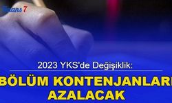 2023 YKS'de değişiklik: Bölüm kontenjanları azalacak