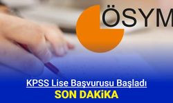 2024 KPSS lise / ortaöğretim başvuru kılavuzu yayınlandı