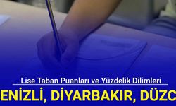 2024 LGS: Denizli, Diyarbakır, Düzce liseleri taban puanları, kontenjanları ve yüzdelik dilimleri