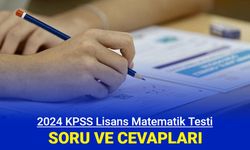2024 lisans KPSS: Matematik soru ve cevapları yorumları