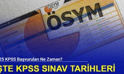 2025 KPSS başvuruları ne zaman? İşte KPSS sınav tarihleri