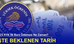 2025 KYK ilk burs ödemesi ne zaman? KYK toplu ödeme ne kadar?