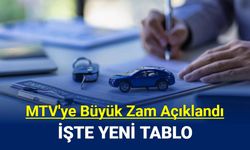 2025 zamlı MTV tablosu belli oldu