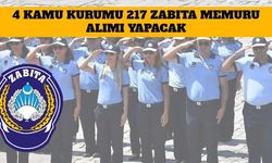 4 Kamu Kurumu 217 Zabıta Memuru Alımı Yapacak