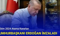 5 Ekim 2024 tarihli atama kararları Resmi Gazete'de yayımlandı