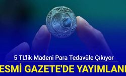 5 TL'lik madeni para tedavüle çıkıyor