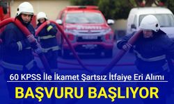 60 KPSS ile itfaiye eri alımı: Taşköprü Belediyesi memur alımı başvurusu başlıyor 2024