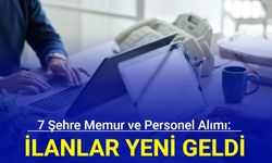 7 şehre memur ve personel alımı: KPSS'li ve KPSS'siz SYDV personel alımı başvurusu başladı