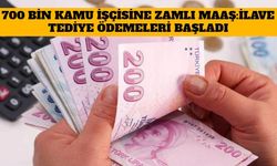 700 Bin Kamu İşçisine Zamlı Maaş: İlave Tediye Ödemeleri Başladı