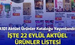 A101 Aktüel Ürünler Kataloğu Yayımlandı! İşte 22 Eylül Aktüel Ürünler Listesi