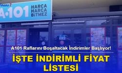 A101 Raflarını Boşaltacak İndirimler Başlıyor! İndirimli Ürünler Fiyat Listesi...