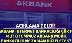 Açıklama Geldi! Akbank İnternet Bankacılığı Çöktü Mü? 8 Temmuz Akbank Mobil Bankacılık Ne Zaman Düzelecek?