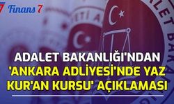 Adalet Bakanlığı'ndan 'Ankara Adliyesi'nde Yaz Kur'an Kursu' Açıklaması