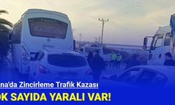 Adana'da Zincirleme Trafik Kazası: Çok Sayıda Yaralı Var