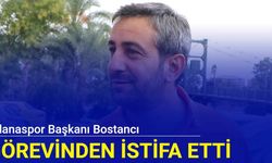 Adanaspor Başkanı Bostancı, görevinden istifa etti