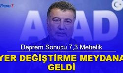 AFAD açıkladı: Deprem sonucu 7,3 metrelik yer değiştirme meydana geldi