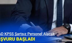 AFAD KPSS'siz personel alımı yapacak