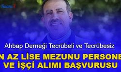 Ahbap tecrübeli ve tecrübesiz personel ve işçi alımı başladı: İşte alım yapılacak kadrolar ve başvuru 2023