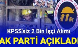 AK Parti açıkladı: TTK 2 bin işçi alımı başvurusu başlıyor