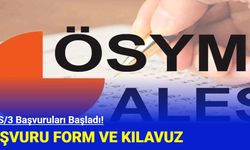 ALES/3 Başvuruları Başladı! Başvuru Formu ve Başvuru Kılavuzu