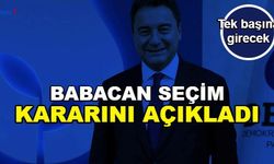 Ali Babacan Açıkladı: DEVA Partisi'nden 2023 Seçimi ve 6'lı İttifak Açıklaması