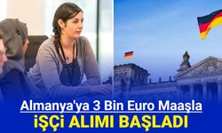 Almanya 3 bin euro maaşla personel ve işçi alımına başladı