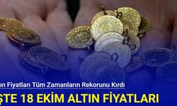 Altın fiyatları tüm zamanların rekorunu kırdı (18 Ekim 2024)