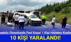 Anadolu Otoyolunda Feci Kaza! 1 Kişi Hayatını Kaybetti!