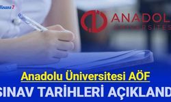 Anadolu Üniversitesi Açıköğretim Akademik Takvimi yayınlandı 2023 2024 AÖF sınav ve kayıt tarihleri