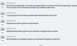 Ankara Adliyesi ve Ankara Batı Adliyesi Katip Mübaşir Alımı Sonuçları , Sözlü Mülakat Tarihleri Açıklandı