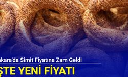 Ankara'da simit fiyatına zam geldi