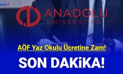 AÖF yaz okulu ücretleri ne kadar 2023 Sınav yüz yüze mi online mi?