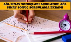 AÖL Sınav Sonuçları Açıklandı! AÖL Sınav Sonuç Sorgulama Ekranı