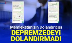 Araç kiralama dolandırıcısı, mesaj atanın depremzede olduğunu öğrenince vicdana geldi