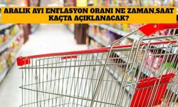 Aralık Ayı Enflasyon Oranı Ne Zaman, Saat Kaçta Açıklanacak?